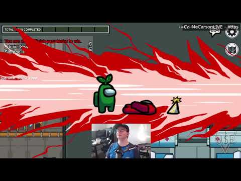 CALLMECARSON TELLS A JOKE KEK - Top Among Us Twitch Clips