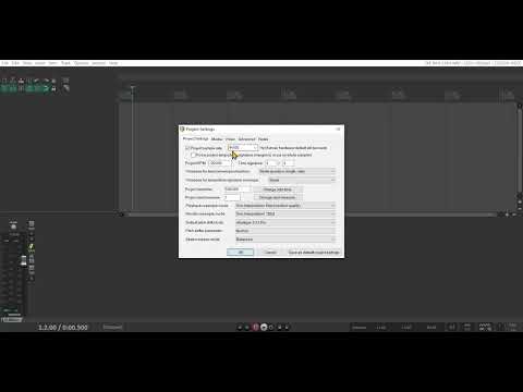REAPER | How to change and lock your project's sample rate