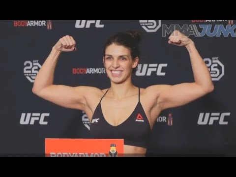 Ashley Yoder and Mackenzie Dern - Official Weigh-ins - (UFC 222: Cyborg vs. Kunitskaya) - /r/WMMA