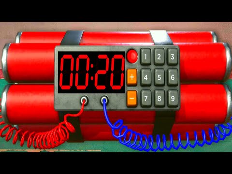 20-Second Timer Bomb with High-Energy Music | Countdown Timer | 20-Second Bomb Timer