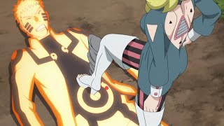 Naruto vs Delta - Kawaki protege Naruto e Himawari | Boruto Dublado