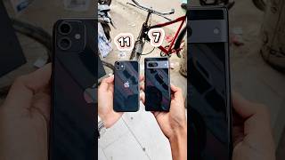 Download lagu iPhone 11 Vs Google Pixel 7 || Camera Zoom Test! #shorts mp3