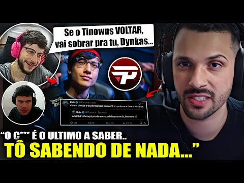 BOMBA! Dynquedo fala sobre TINOWNS na PAIN e Takeshi manda REAL sobre time no KINGS LENDAS