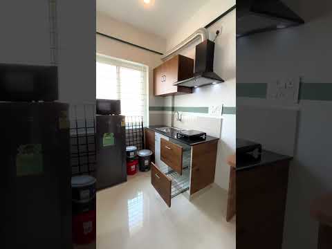 Video thumbnail for B205: Fully Furnished A/C Studio Flat for rent in Hennur | Kots Jour