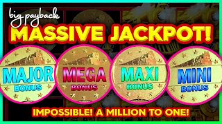 MASSIVE Million to One JACKPOT!!! All Aboard Slots UNICORN BONUS!