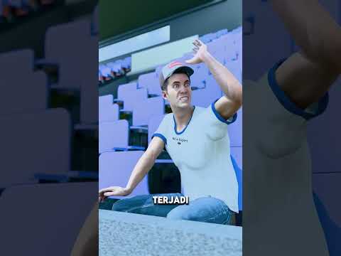 Kursi Stadion Terbaik Itu di Sini! 🏟️ #shorts