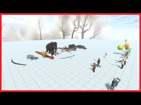 REPTILES & PREHISTORIC MAMMALS VS EVERY FACTIONS - ANIMAL REVOLT BATTLE SIMULATOR