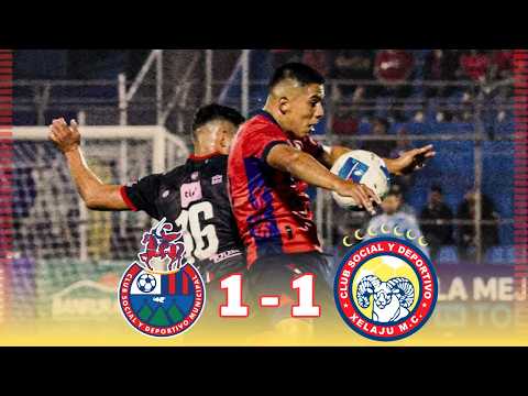 DRAW at Estadio el Trébo! Municipal vs Xelajú MC Liga GUATE 2025