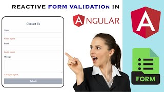 Reactive Form Validation In Angular | FormGroup | FormBuilder ||Angular Tutorial