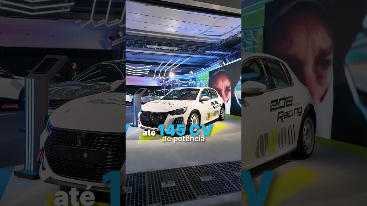 ESSE PEUGEOT 208 ESTÁ LONGE DE SER UM CARRO COMUM