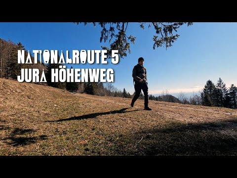 Wanderung durch das Jura-Gebirge - Jura Höhenweg von Dielsdorf nach Nyon