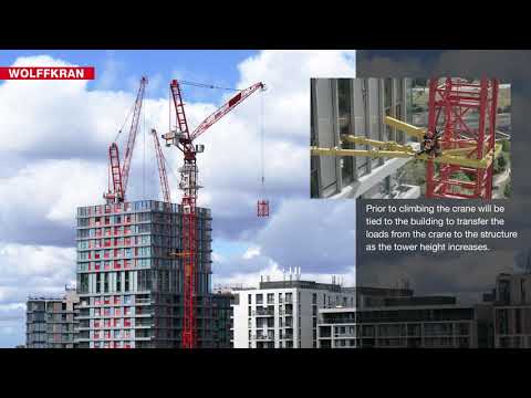 Climbing WOLFF Tower Cranes