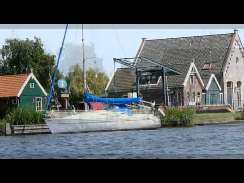 Netherlands sail through Oost-Knollendam Noord-Holland Nederland