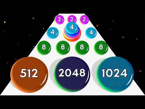 Flip Merger 3D - Jelly 2048 Game (Endless Mode)