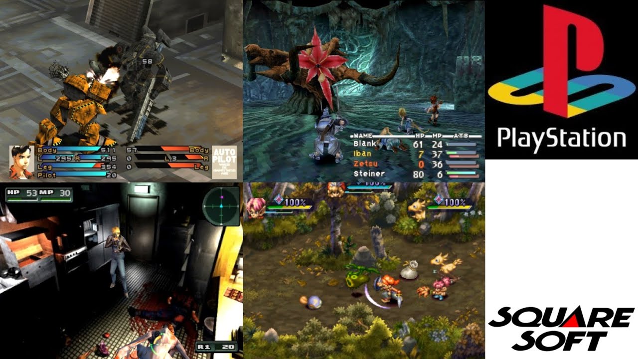 Top 30 Best SquareSoft Games for PS1 [Recommended]