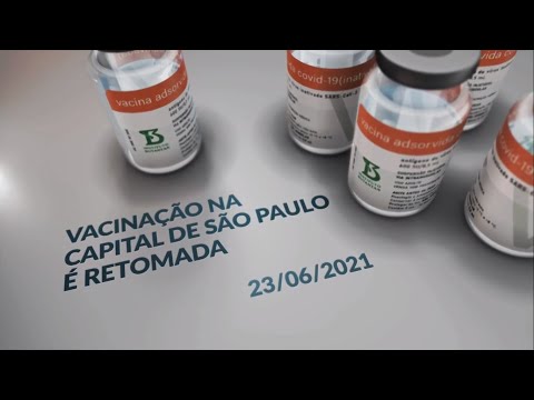 Vacinação na Capital de São Paulo é retomada