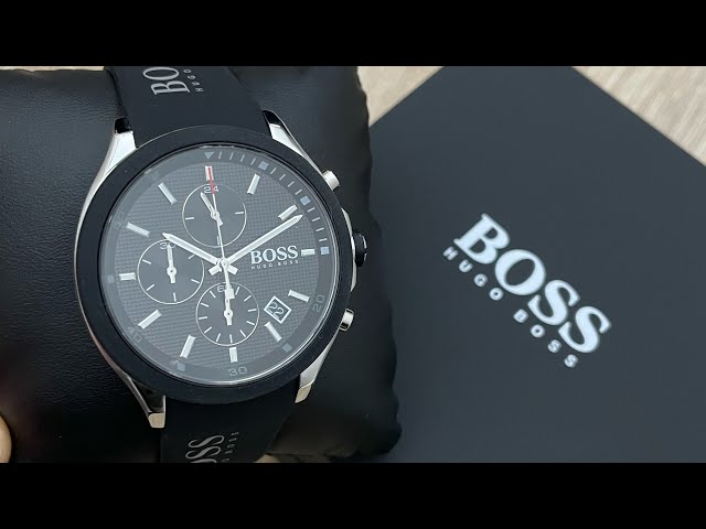 ساعة هوغو بوس فيلوسيتي كوارتز رجالية - 1514061