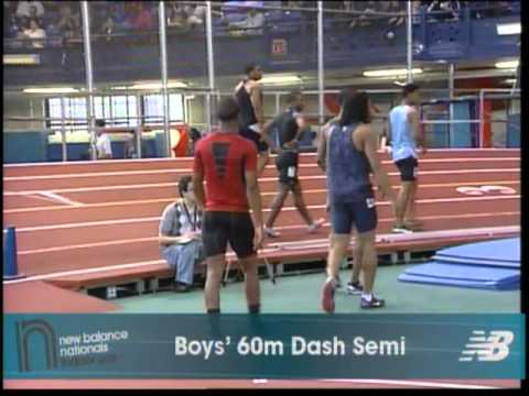 Boys 60m Semi Heat 3 - New Balance Indoor Nationals 2011