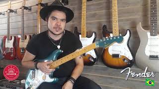 Video thumbnail for Garagem Rock'n'Blues - Review Squier Classic Vibe 50s Stratocaster Sherwood Green by Lucas Sgreccia