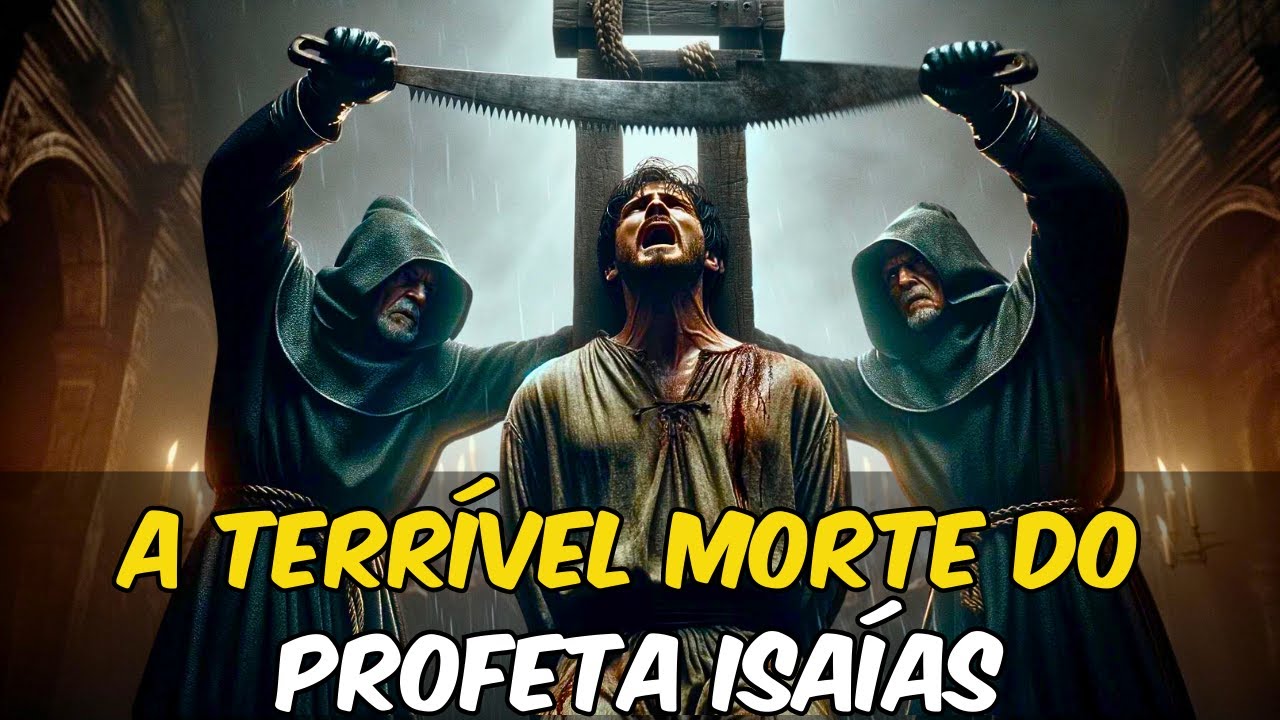 Martírio de Isaías: Brutal Assassinato pelo Rei Manassés, com Israel como Testemunha Silenciosa