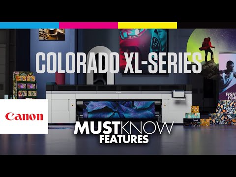 Five INCREDIBLE Features of the New Canon Colorado XL-Series Printer