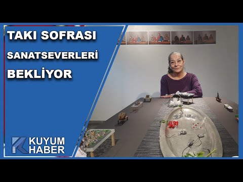 Takı Sofrası Ayşe Takı Galerisi'nde Sanatseverleri Bekliyor