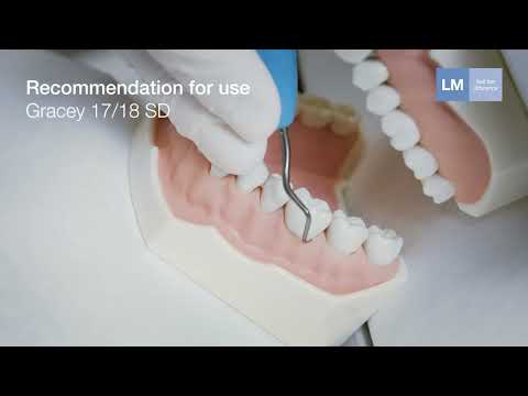 Cum folosesti instrumentarul GRACEY 17/18 LM Dental