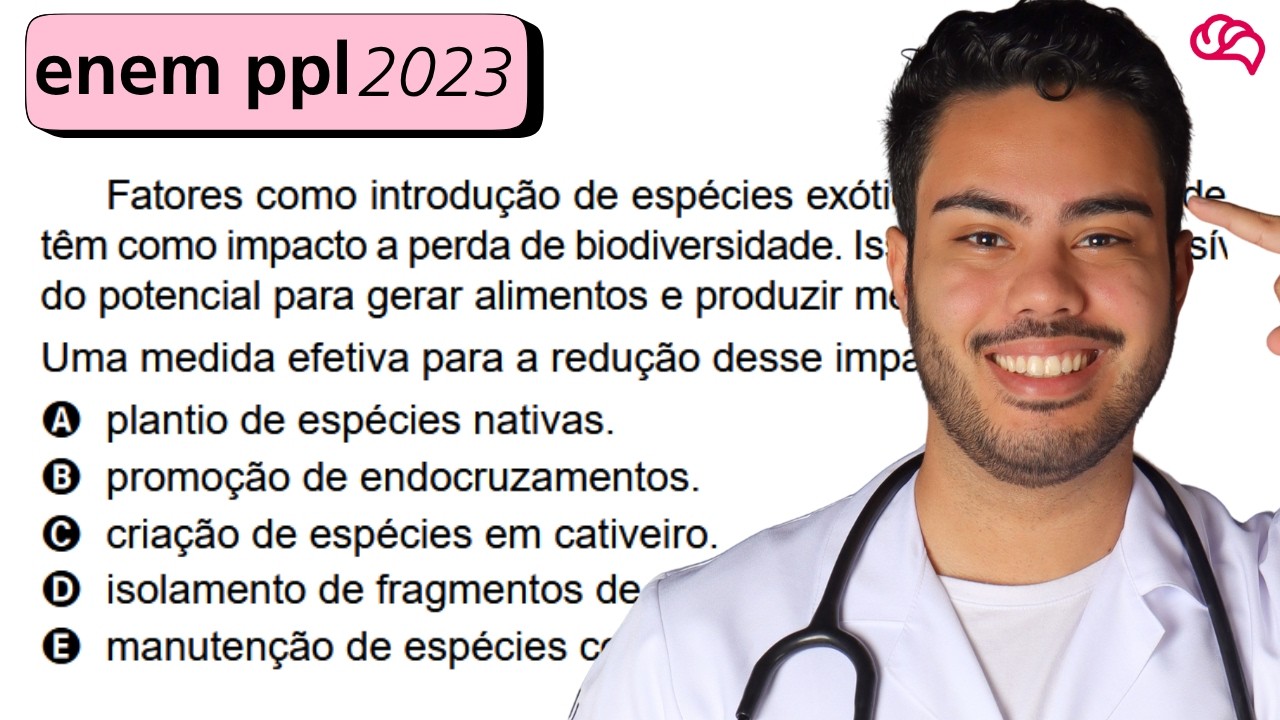 Resolução em Vídeo — Questão 129 ENEM 2023 PPL