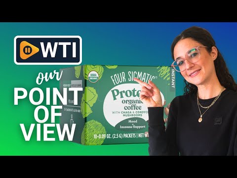 Organic Instant Coffee Powder by Four Sigmatic Instant Coffee Singles - WTI product video review