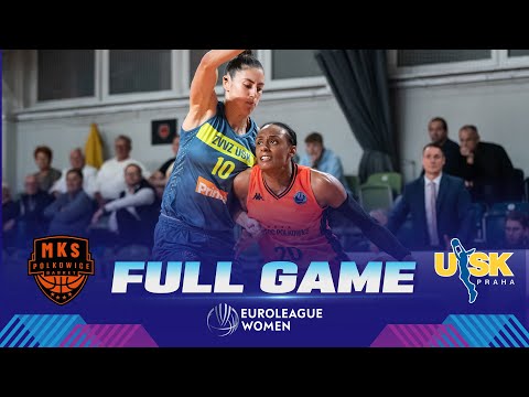KGHM BC Polkowice v ZVVZ USK Praha | Full Basketball Game | EuroLeague Women 2023-24