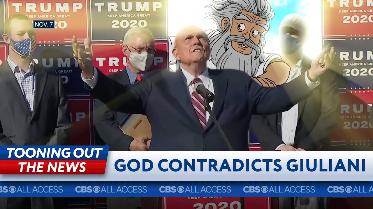 God responds to Giuliani at Four Seasons Total Landscaping - YouTube