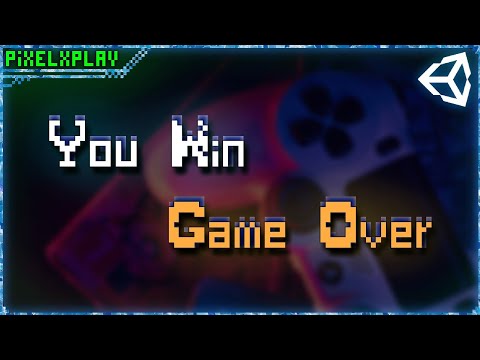 How To create Win and Game Over Screen || GUI in Unity Tutorial || PART_4