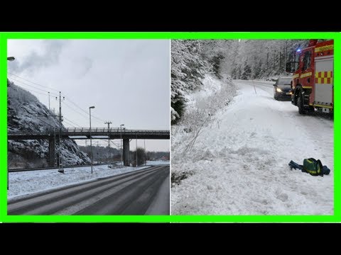 Varning för plötslig ishalka