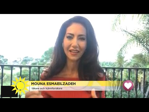 Dr Mouna: "Det tar endast några minuter att bli kär" - Nyhetsmorgon (TV4)