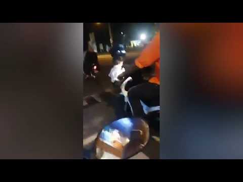 ސައިކަލު ވަށިގަނޑަށް ކުއްޖަކު ލައިގެން ދުއްވައިފި