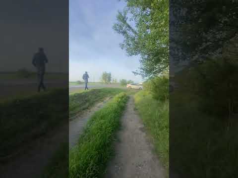 22 мая 6:00 утра. Не удержал на спуске. #дальнобой #дтп2023 #фура #перевернулся #трасса