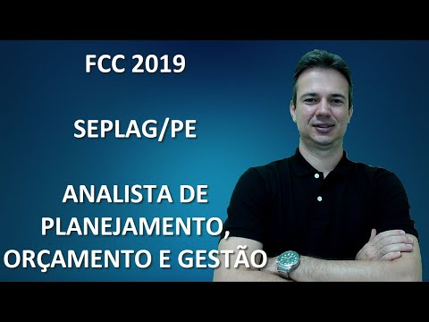 FCC19Q049 - FCC - 2019 - SEPLAG/PE - RACIOCÍNIO LÓGICO