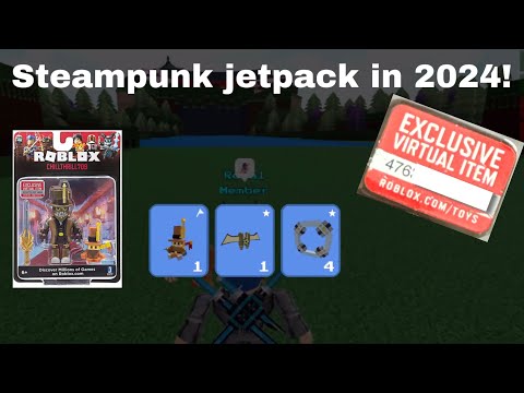 CAN YOU STILL GET THE STEAMPUNK JETPACK IN 2024? | Build a boat for treasure roblox | toy code