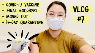 Navy Dentist || VLOG 7 || Officially moved out &amp; finished 14-days of quarantine