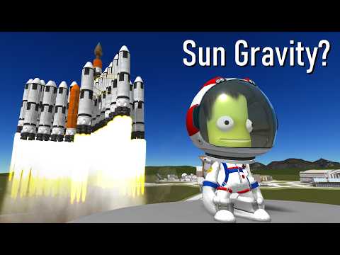 Can You Get Into Space With Sun Gravity in Kerbal Space Program?