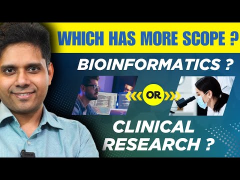 "Bioinformatics 🧬 vs. Clinical Research 🏥 – Which Has More Scope? 🤔🚀"