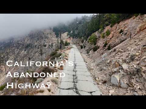 California's Abandoned Highway. Route 39.