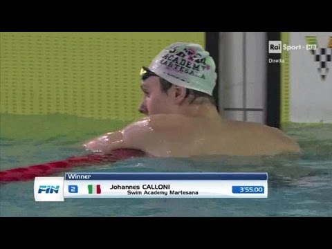 04-04-2017 pom. 400 Stile Libero M Finale B Colloni Johannes 3'55,00 Campionato Italiano Ass. v.50