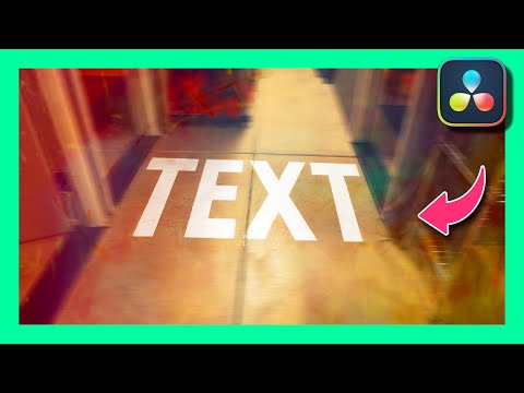 How to Add Text to Moving Shots in DaVinci Resolve! - Easy Motion GFX to Spice Up Your Videos!