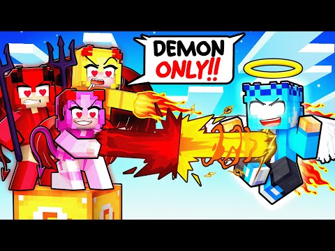 INSANE LUCK! Shad BECOMES AN ANGEL in Minecraft