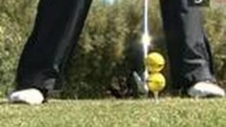Golf Trick Shot : Hit The Ball And Catch It