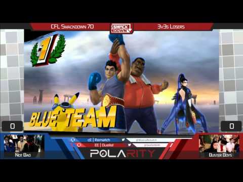 CFLS70 - Not Bad (Blue) vs Buster Boys (Red) - Losers