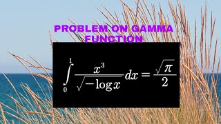 Problem on Gamma function: int x^3/sqrt(-logx)dx from 0 to 1