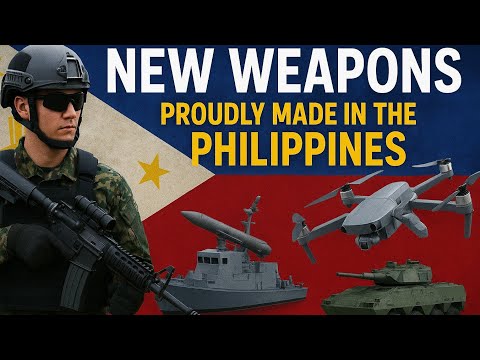 🇵🇭 Philippines’ New Weapons 2025 – Proudly Made in the Philippines Defense Technology 💥