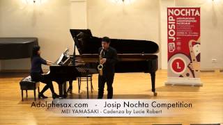 JOSIP NOCHTA COMPETITION MEI YAMASAKI Cadenza by Lucie Robert